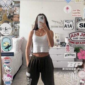 dark green jogger sweatpants with pockets